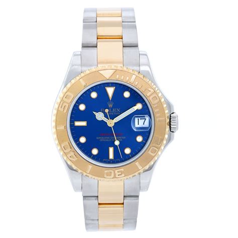 rolex yacht master blu midsize|rolex yacht master for sale.